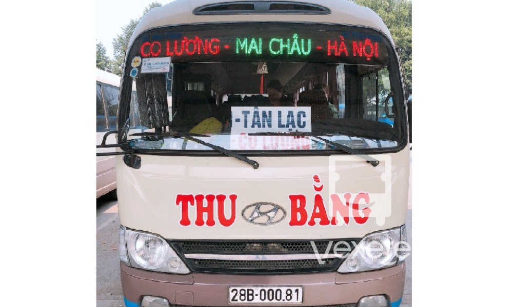 Xe khách Thu Bằng chạy tuyến Yên Nghĩa - Mai Châu